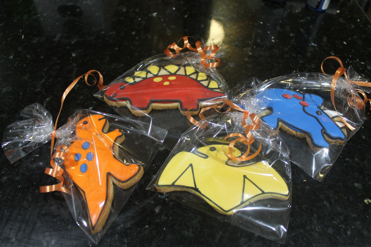 Dinosaur cookies  One Dozen (12) - Ladybug bake shop