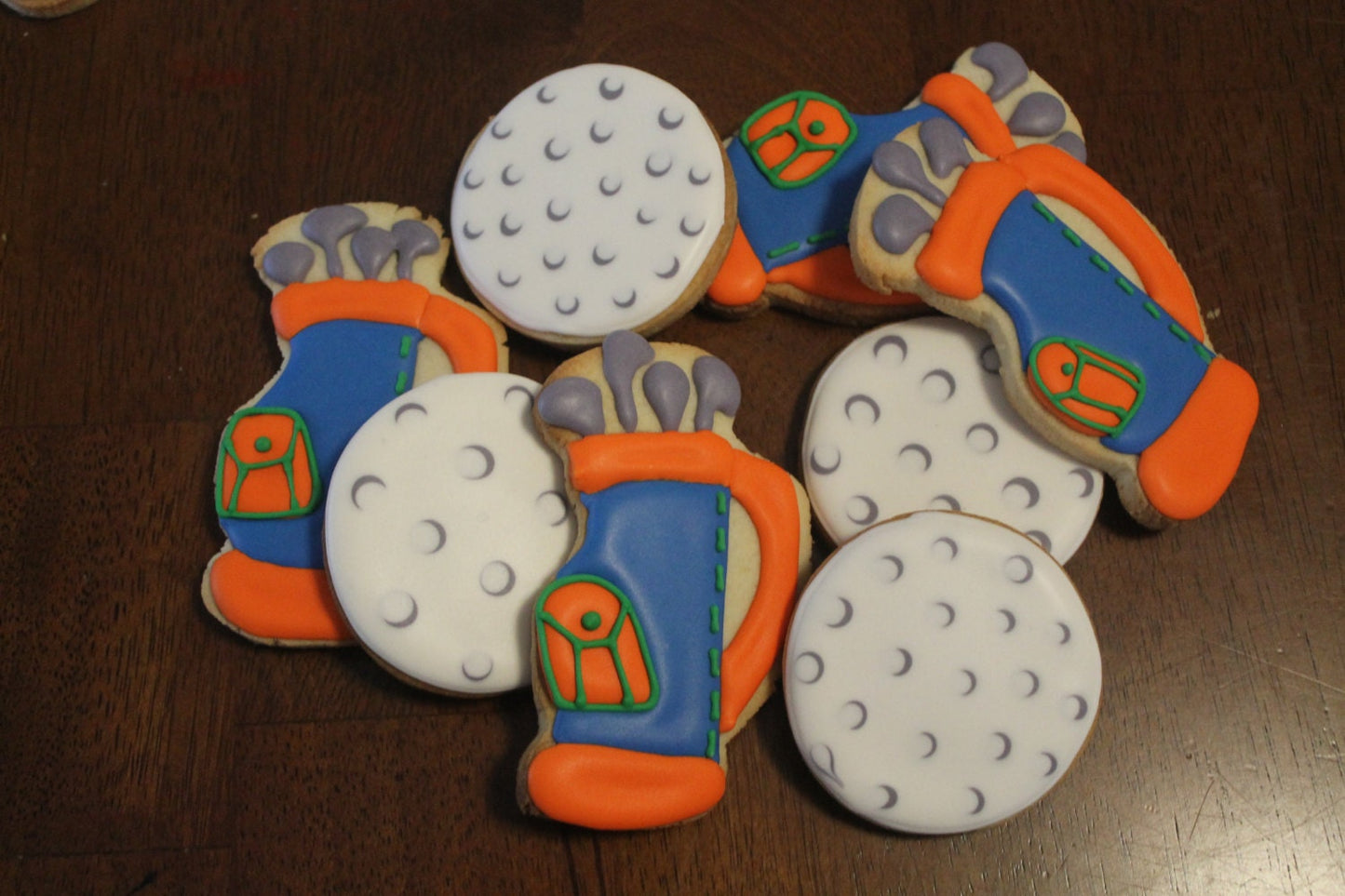 Golf cookies One Dozen (12) - Ladybug bake shop