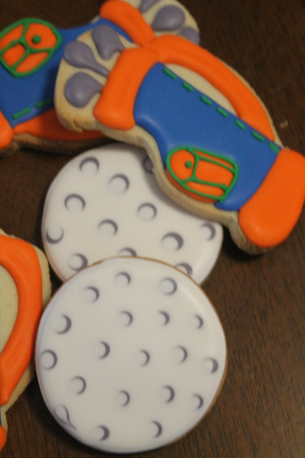 Golf cookies One Dozen (12) - Ladybug bake shop