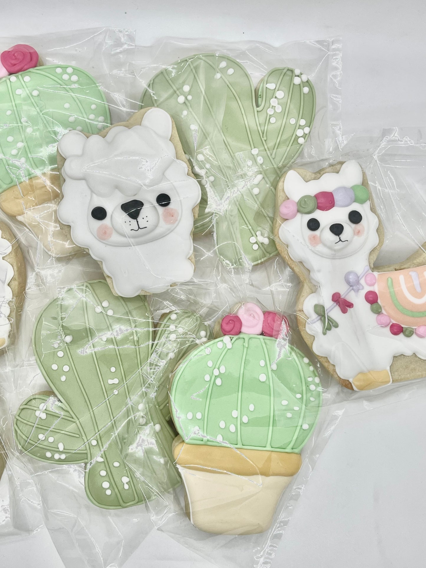 Llama Cookies One Dozen (12) - Ladybug bake shop