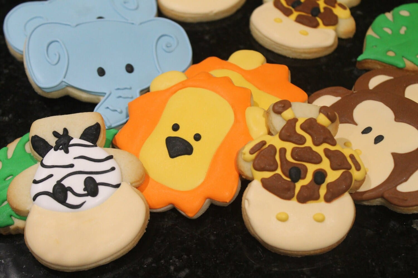 Jungle cookies One Dozen (12) - Ladybug bake shop