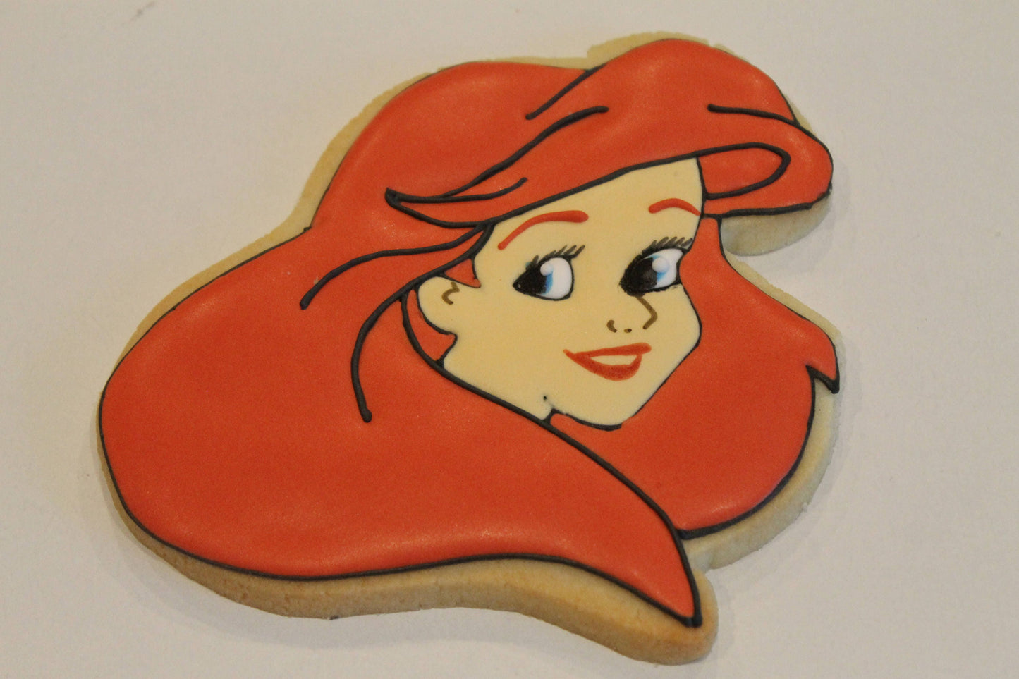 Mermaid Cookies (Inspired by The Little Mermaid) One Dozen 12 - Ladybug bake shop