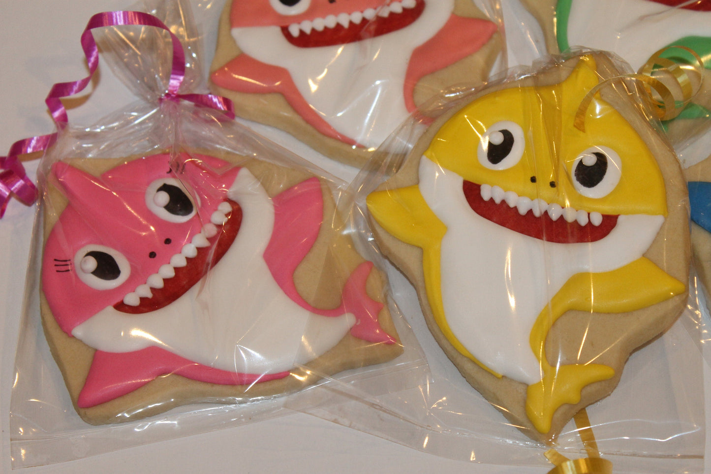 Baby Shark cookies One Dozen (12) - Ladybug bake shop
