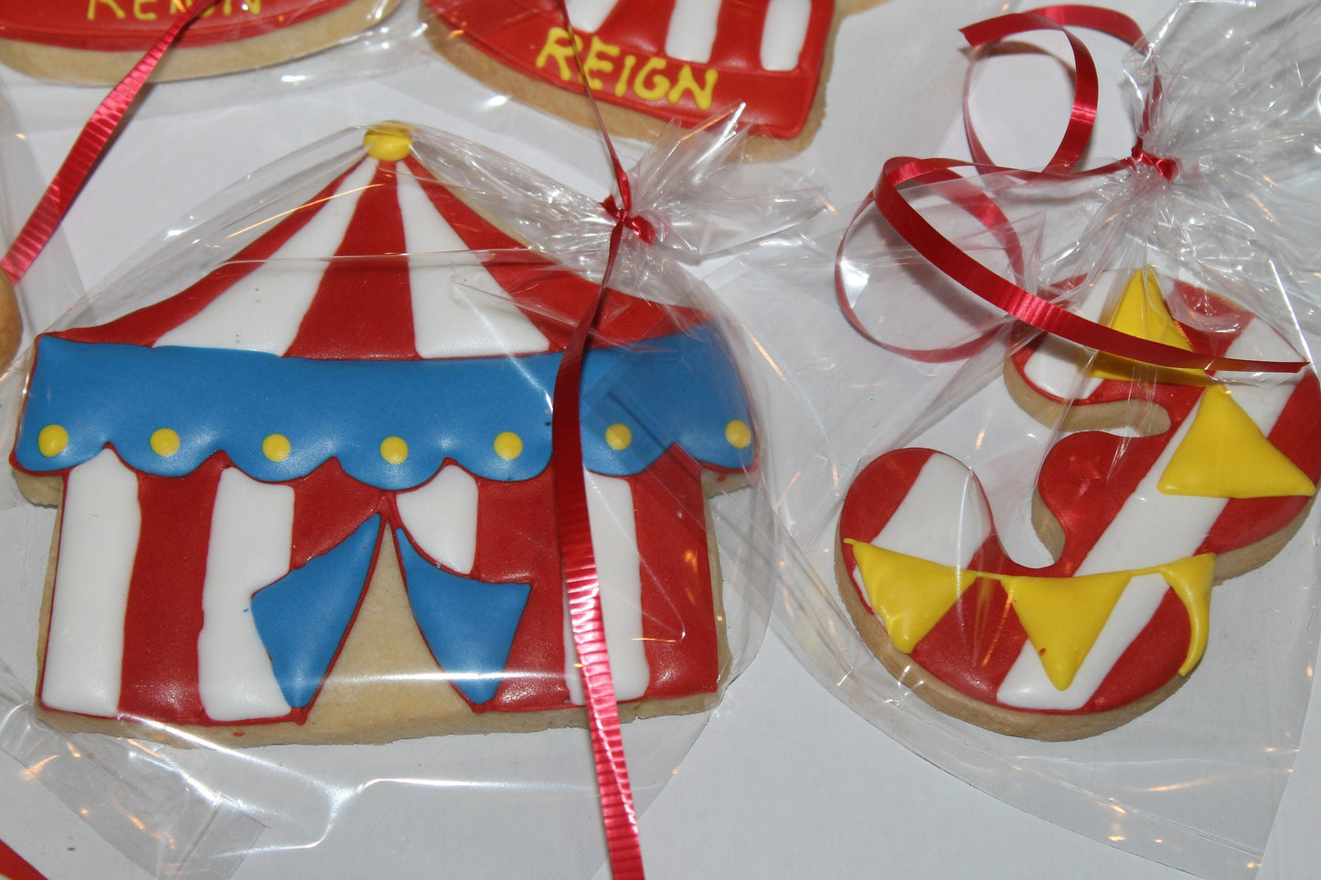 Circus Cookies One Dozen (12) - Ladybug bake shop