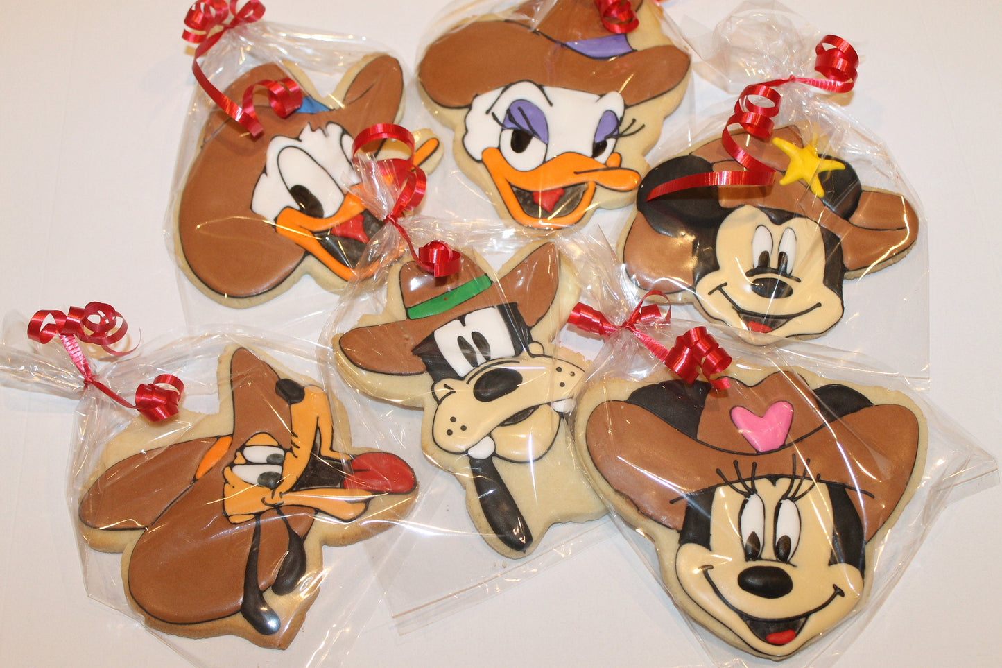 Cowboy Mouse Inspired cookies One Dozen (12) - Ladybug bake shop