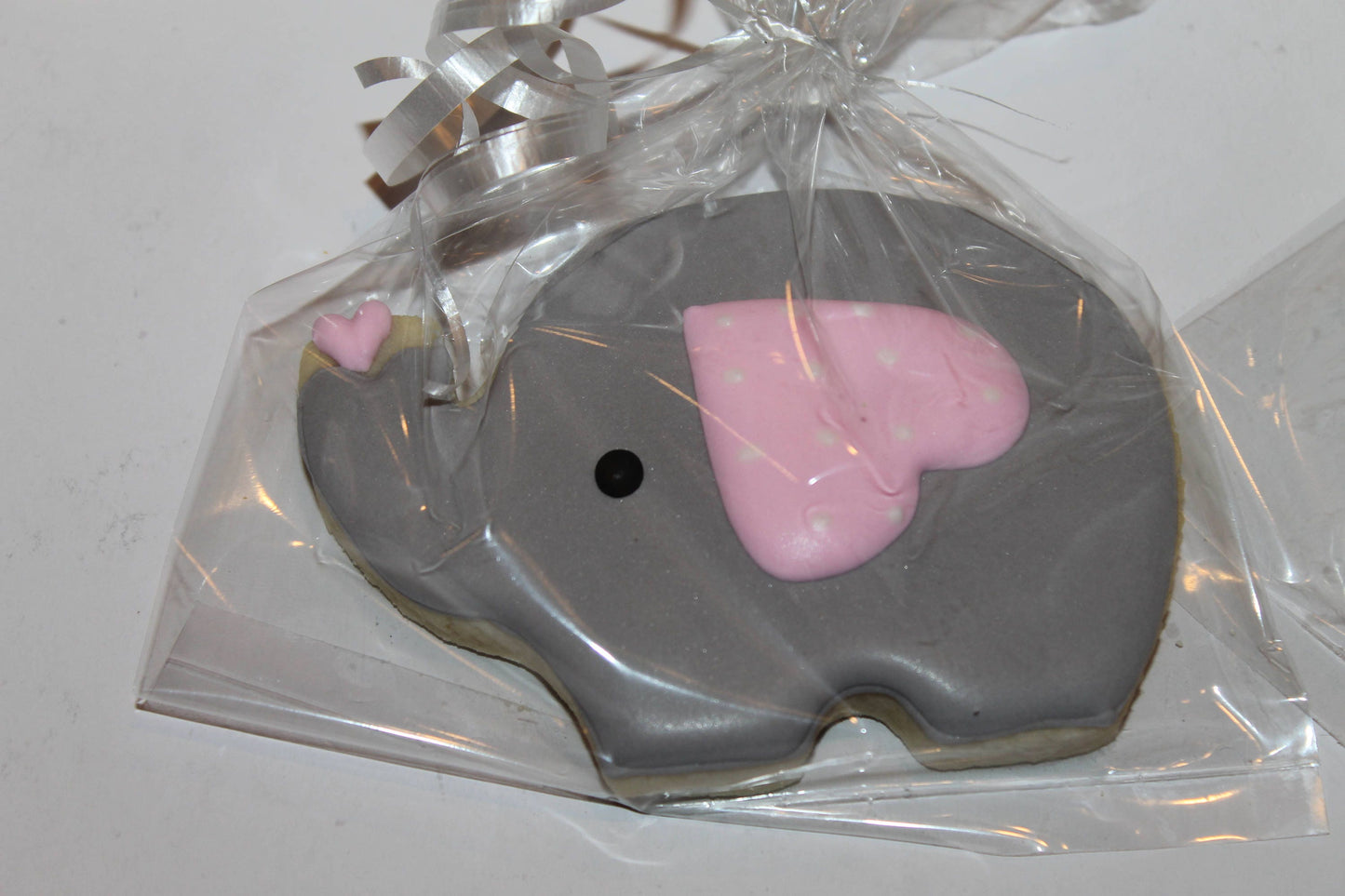 elephant baby shower cookies  One Dozen (12) - Ladybug bake shop