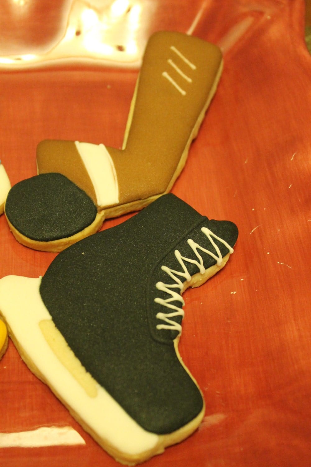 hockey cookies One Dozen (12) - Ladybug bake shop