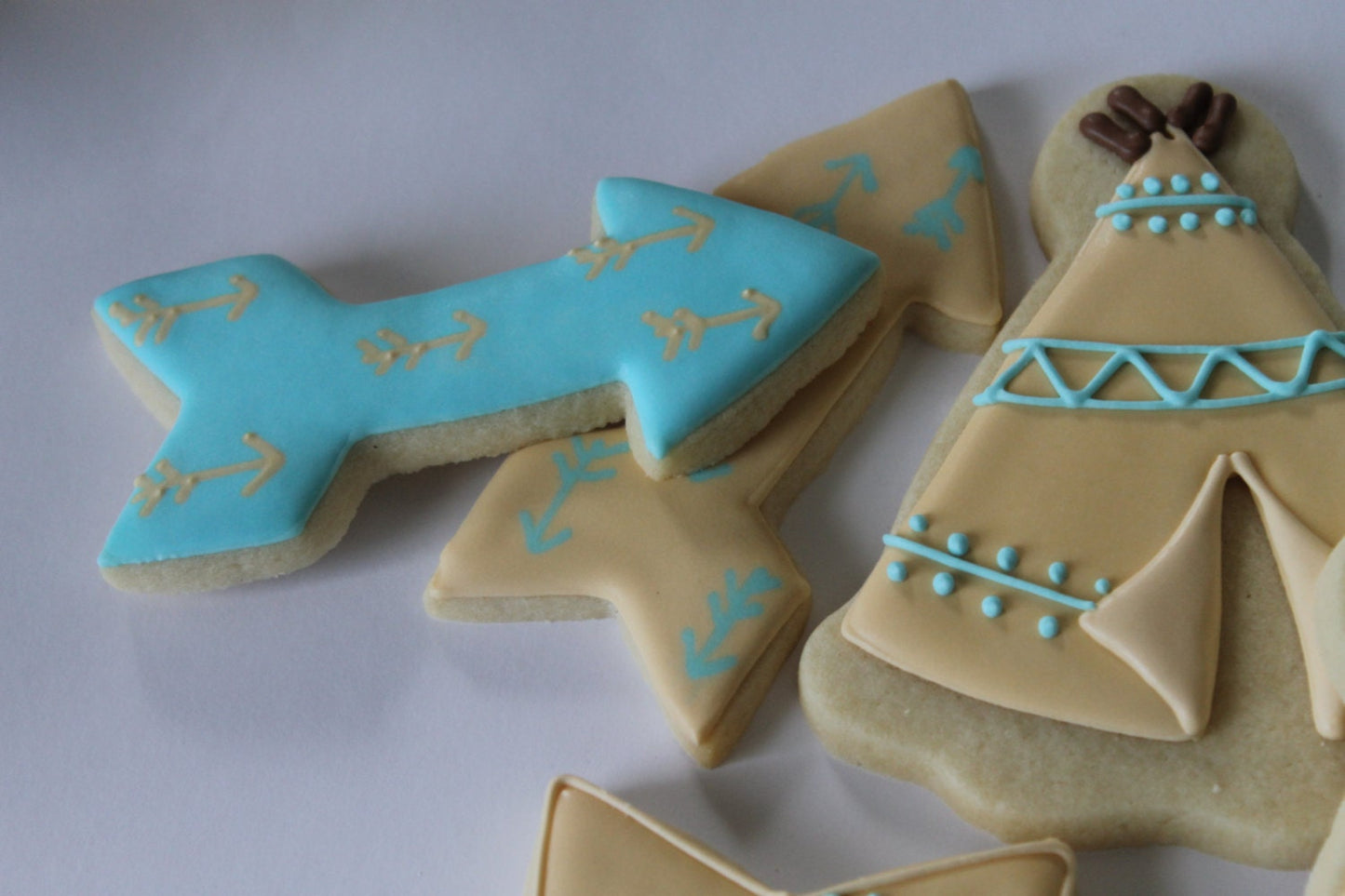 teepee cookies One Dozen (12) - Ladybug bake shop