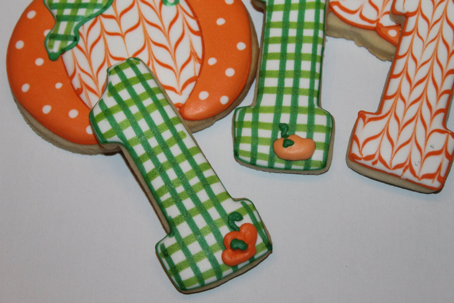 pumpkin cookies One Dozen (12) - Ladybug bake shop