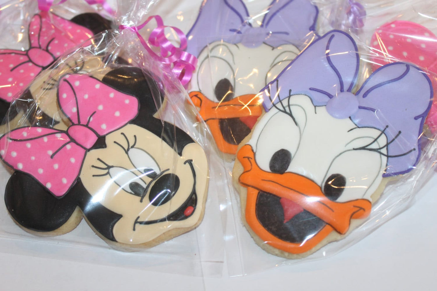 Minnie and Daisy Cookies (Inspired by Minnies Bowtique) One Dozen 12 - Ladybug bake shop