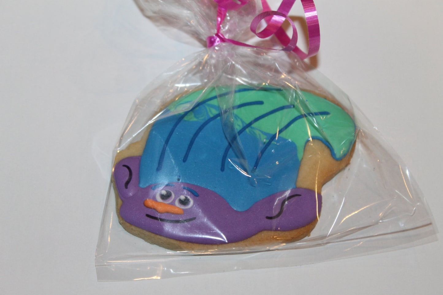 Troll cookies (inspired by Trolls) One dozen 12 - Ladybug bake shop
