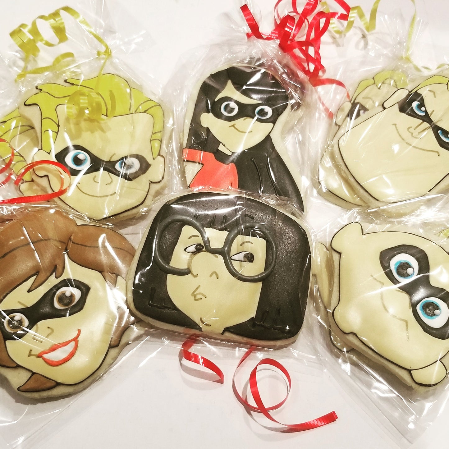 Incredibles inspired cookies One Dozen (12) - Ladybug bake shop