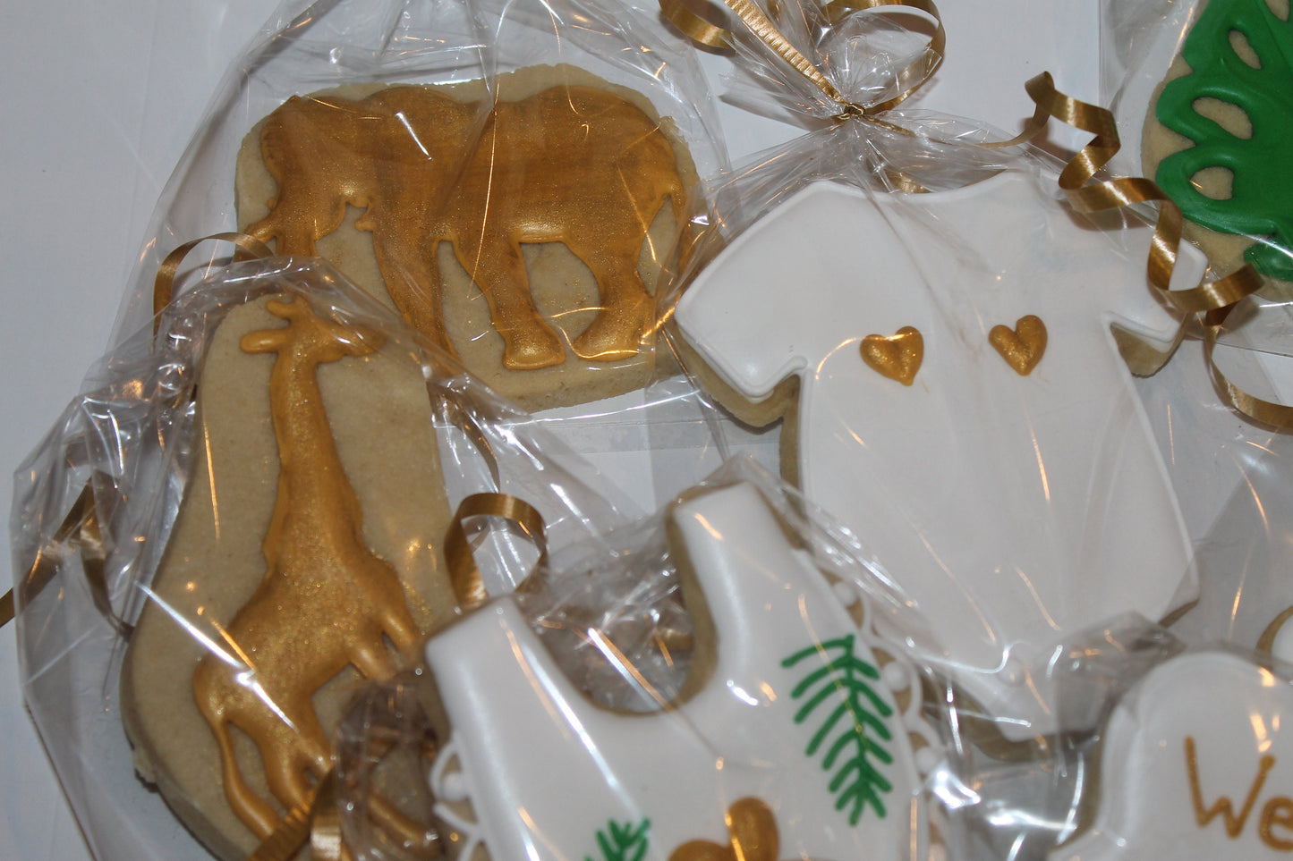 safari baby cookies One Dozen (12) - Ladybug bake shop