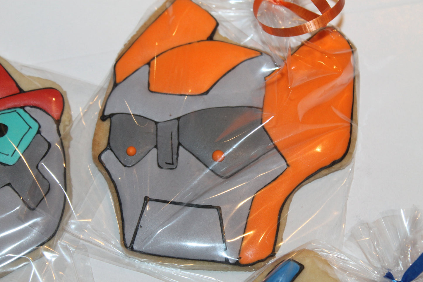 robot cookies One Dozen (12) - Ladybug bake shop