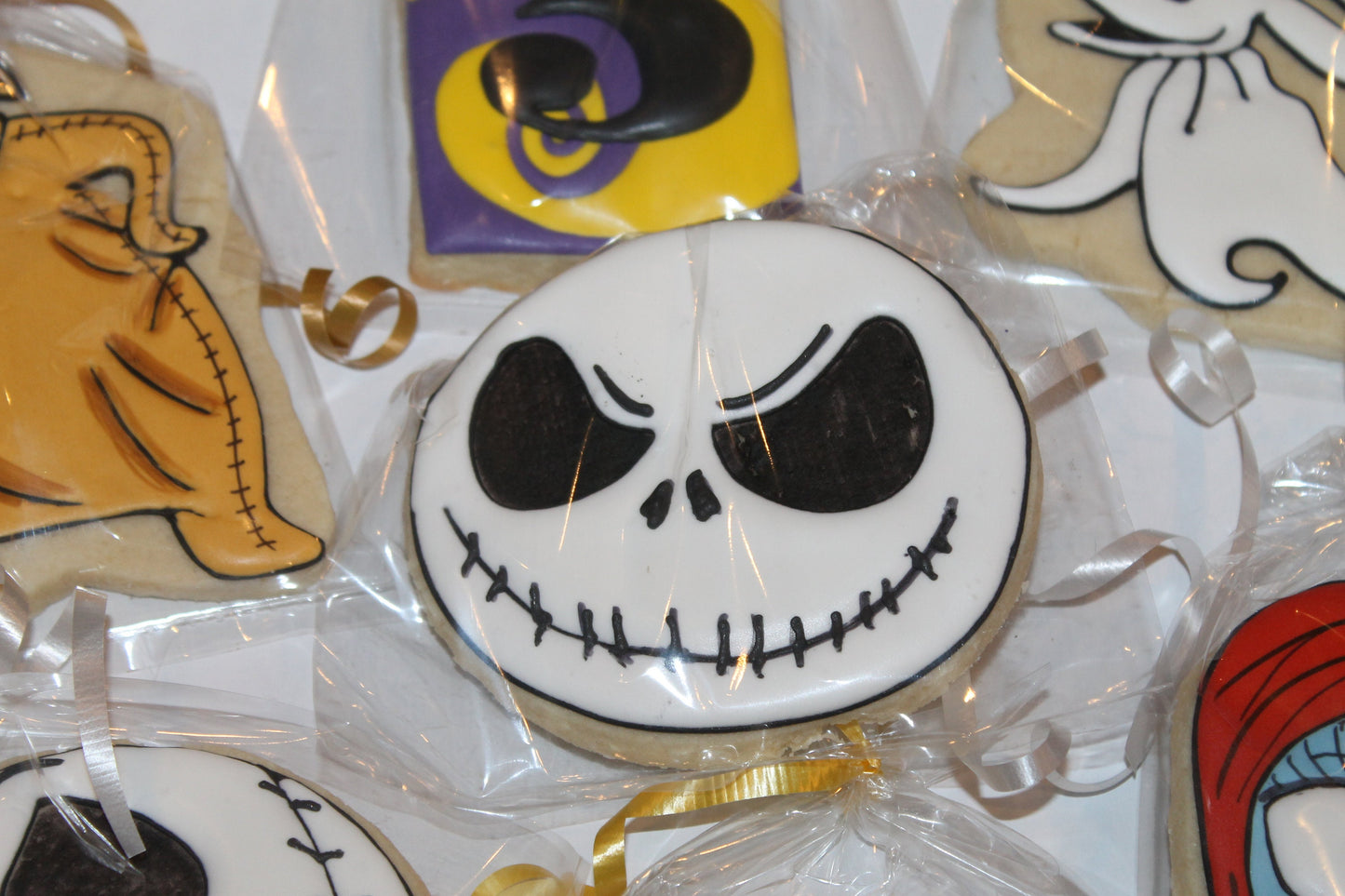 Nightmare Before Christmas cookies One Dozen (12) - Ladybug bake shop