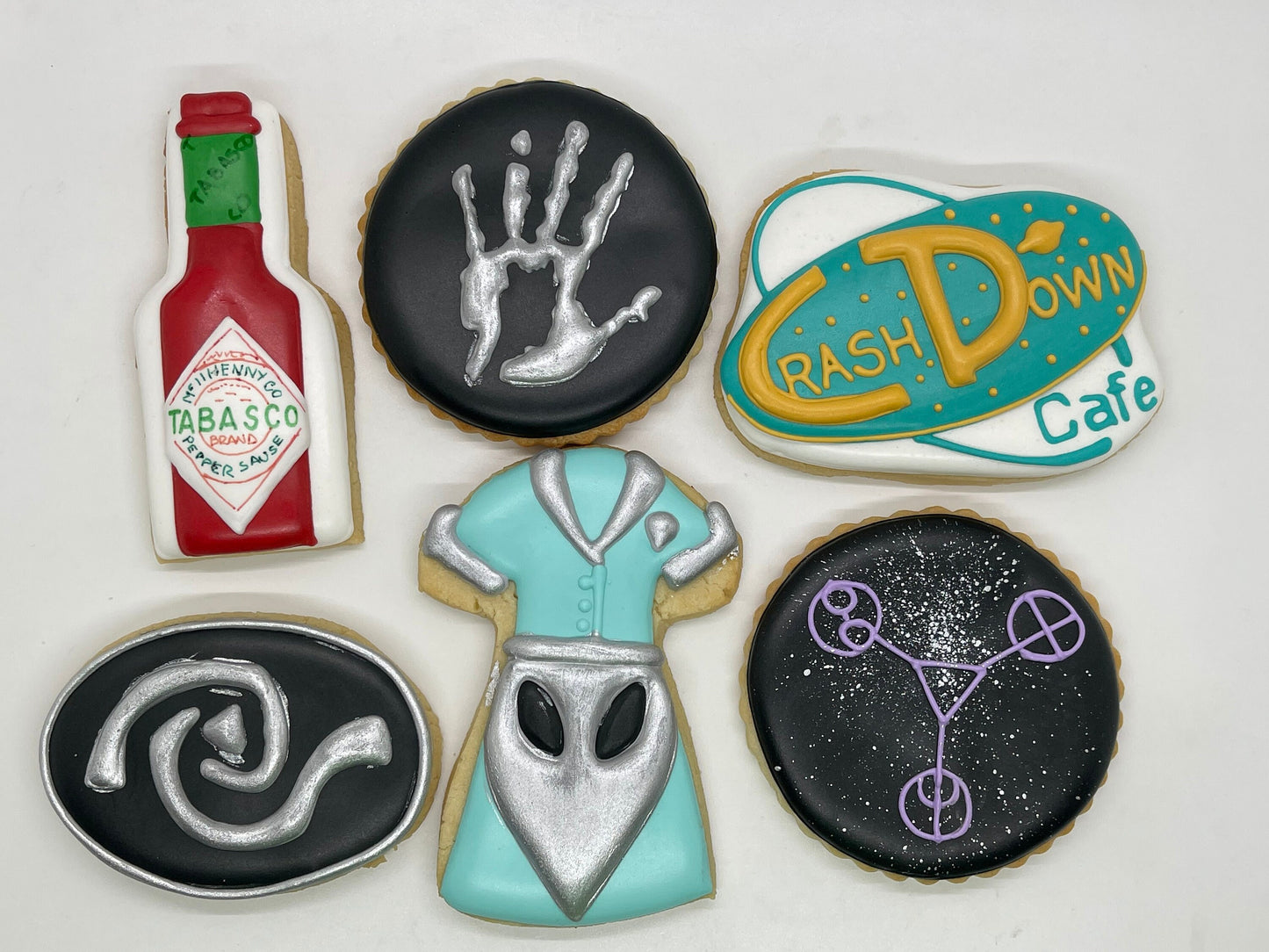 Roswell cookies One Dozen (12) - Ladybug bake shop