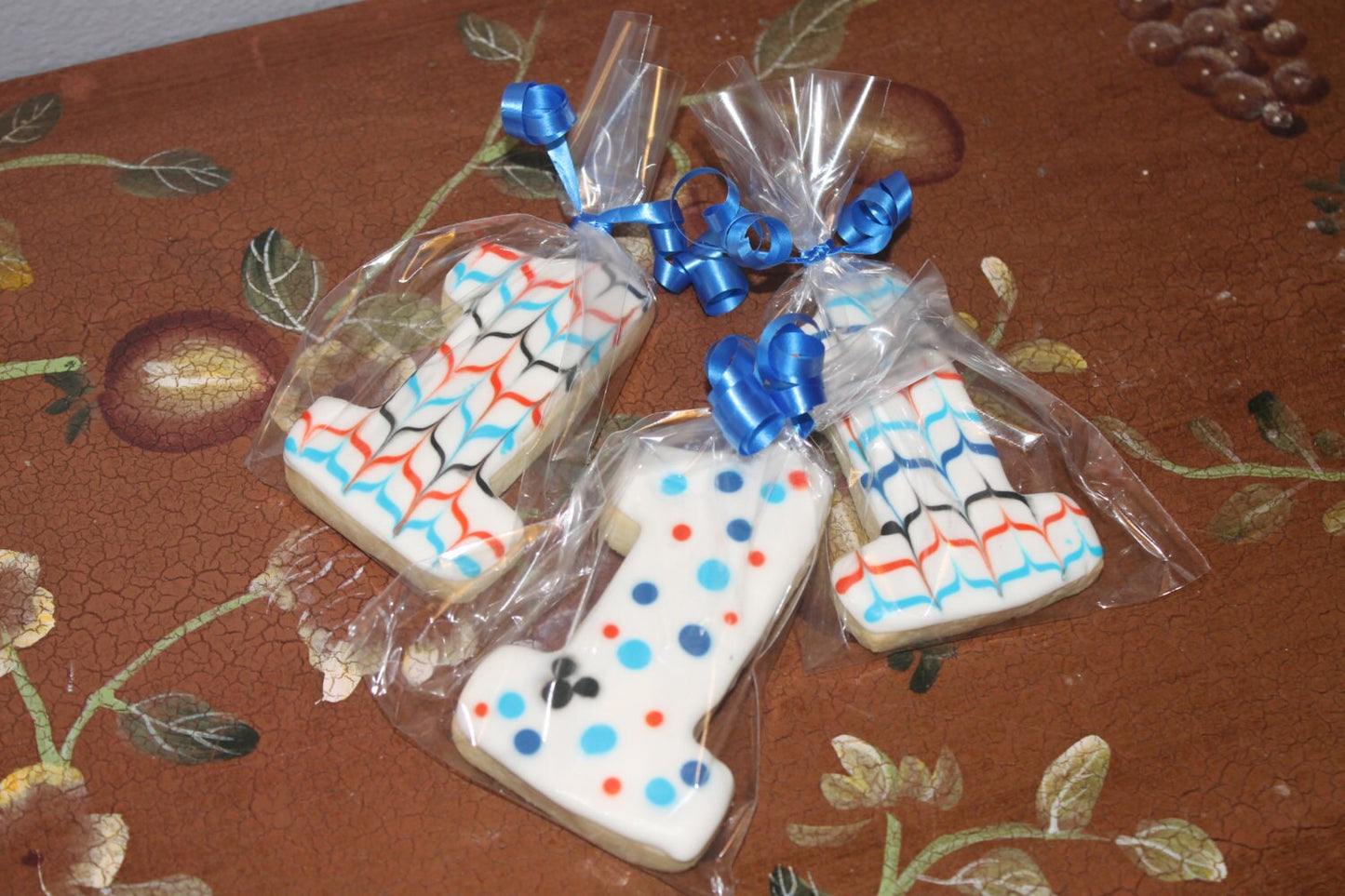 number cookies One Dozen (12) - Ladybug bake shop
