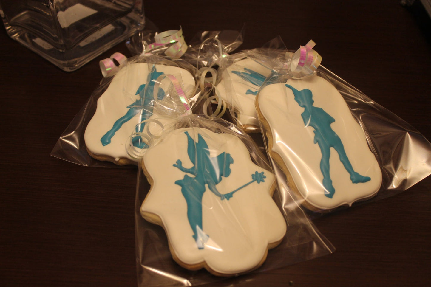 peterpan and tinkerbell inspired cookies One Dozen (12) - Ladybug bake shop