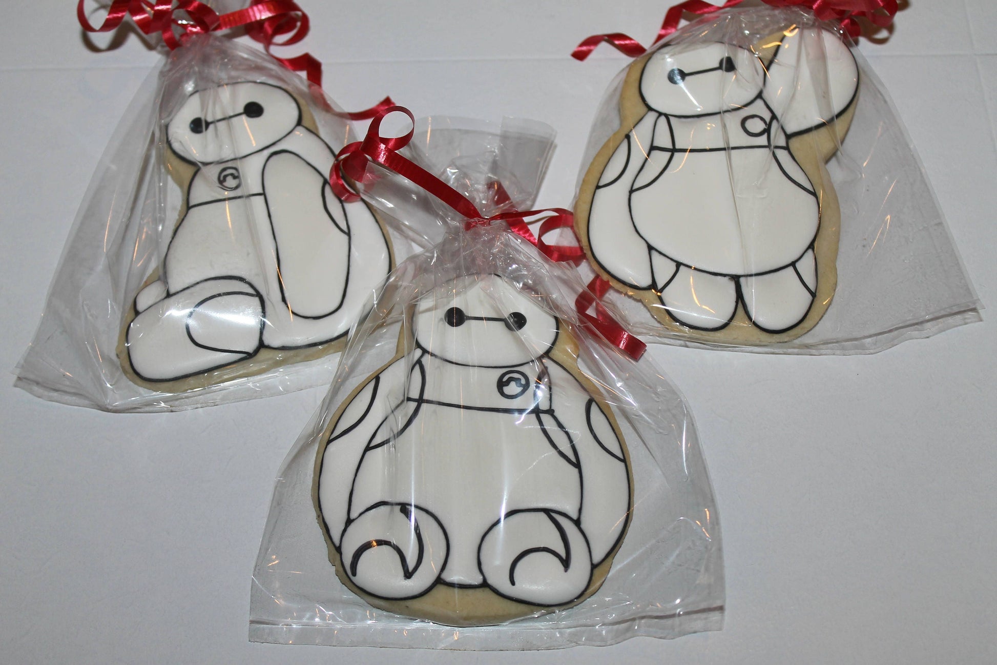 Baymax Inspired cookies one dozen (12) - Ladybug bake shop