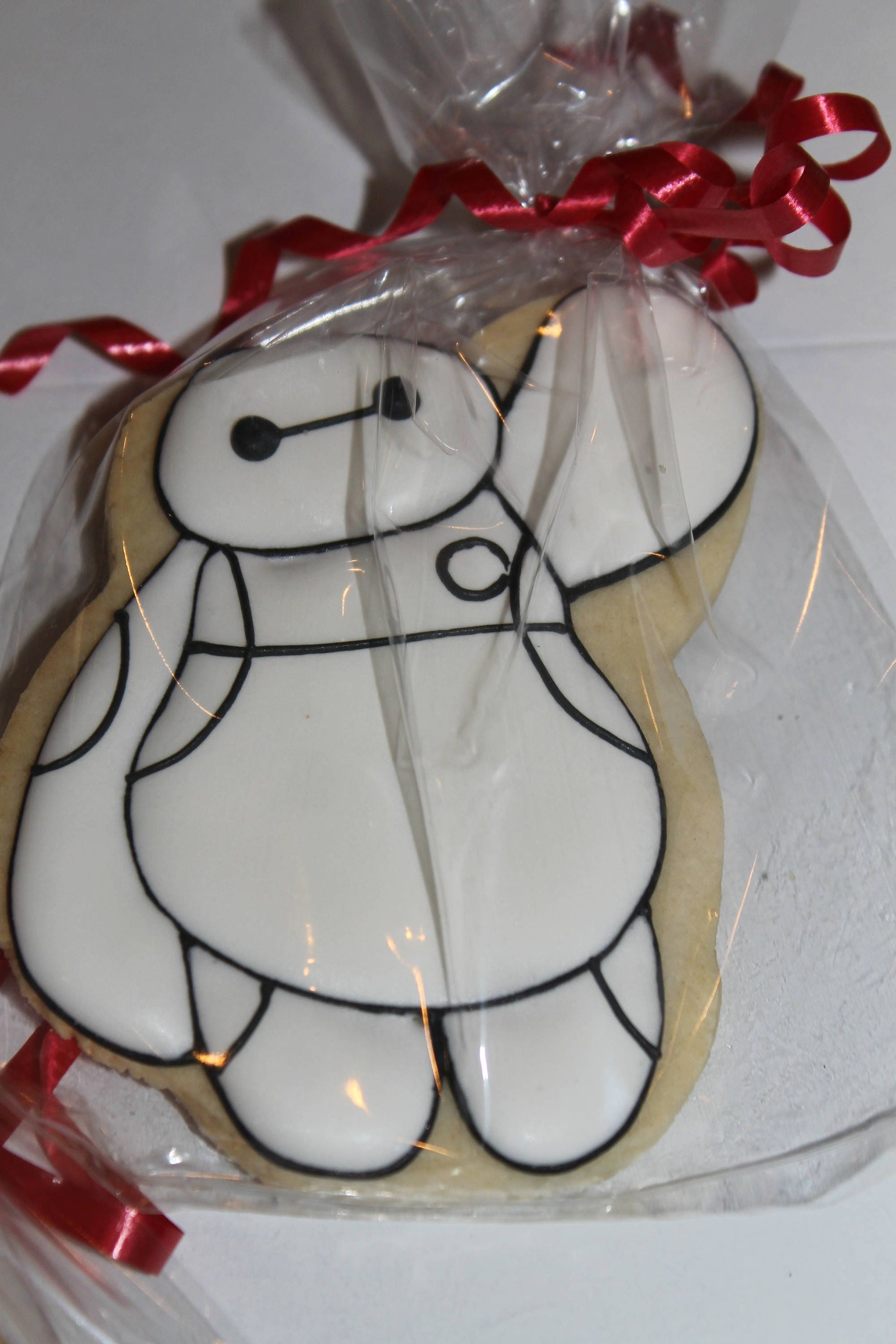 Baymax Inspired cookies one dozen (12) - Ladybug bake shop