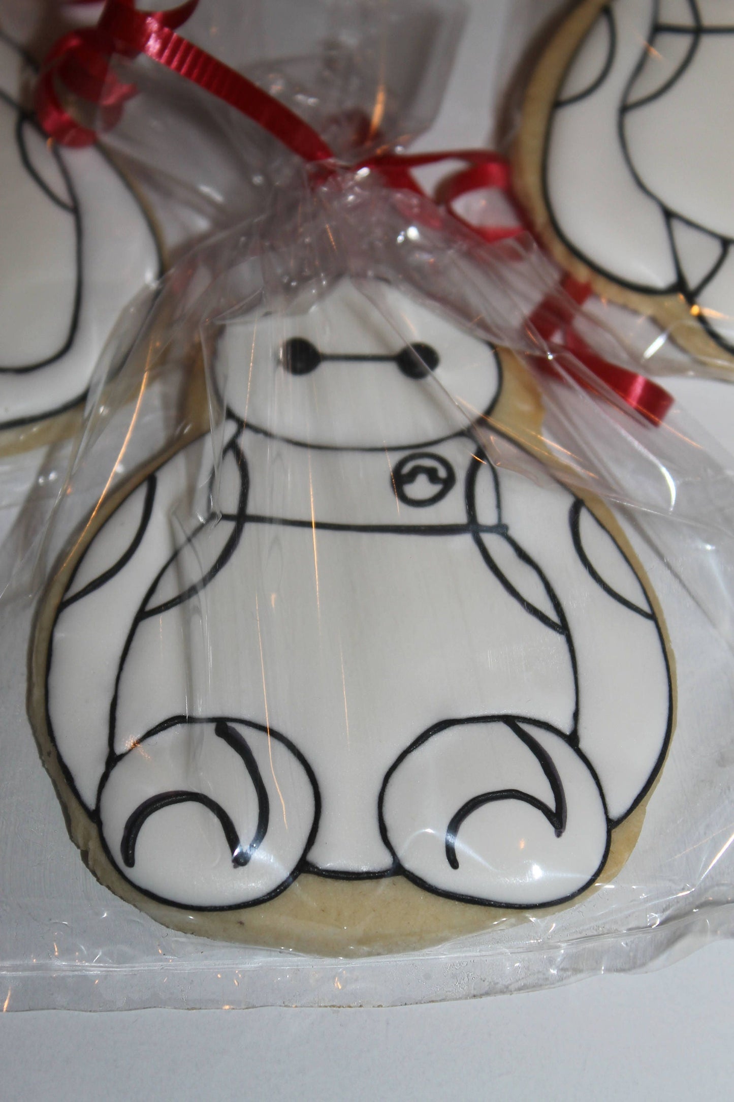 Baymax Inspired cookies one dozen (12) - Ladybug bake shop