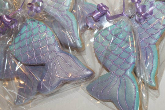 Mermaid Tails   One Dozen (12) - Ladybug bake shop