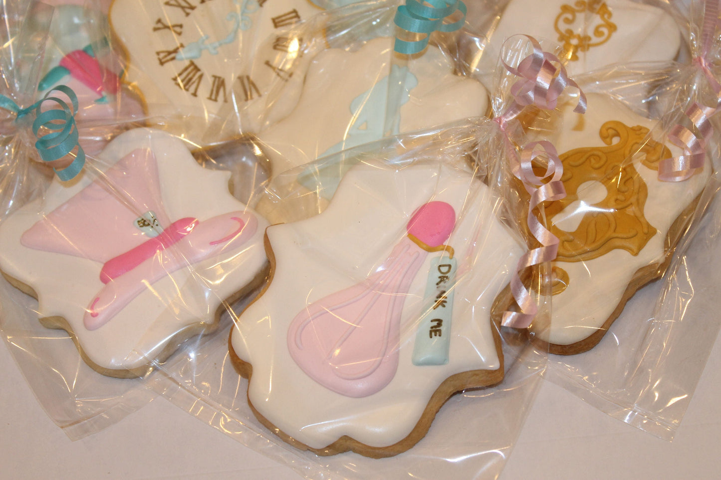 Wonderland Inspired Cookies One Dozen (12) - Ladybug bake shop