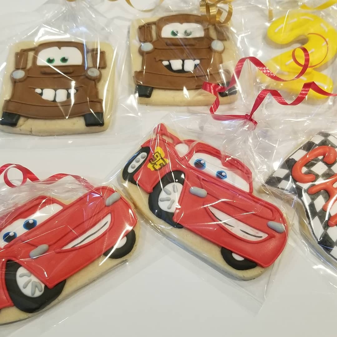 Cars Cookies One Dozen (12) - Ladybug bake shop