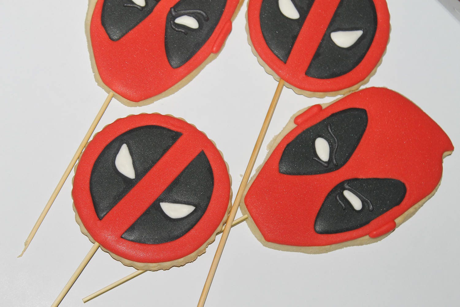 Superhero Cookies One Dozen (12) - Ladybug bake shop