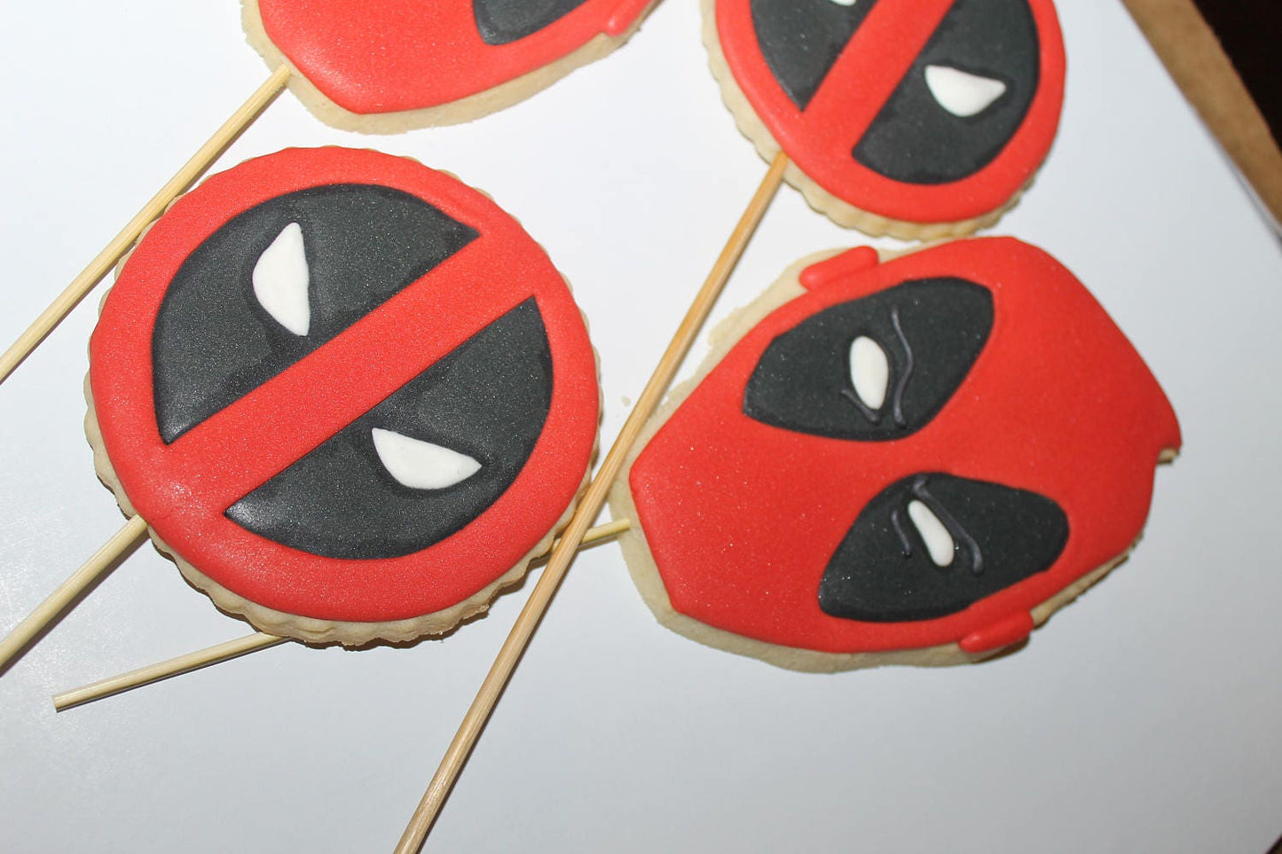 Superhero Cookies One Dozen (12) - Ladybug bake shop