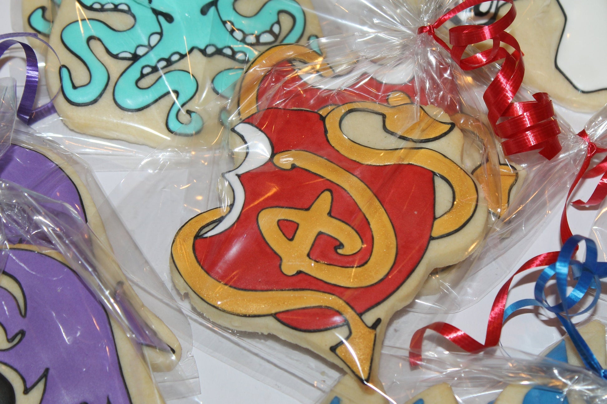 Descendants inspired Cookies 1 dozen (12) - Ladybug bake shop