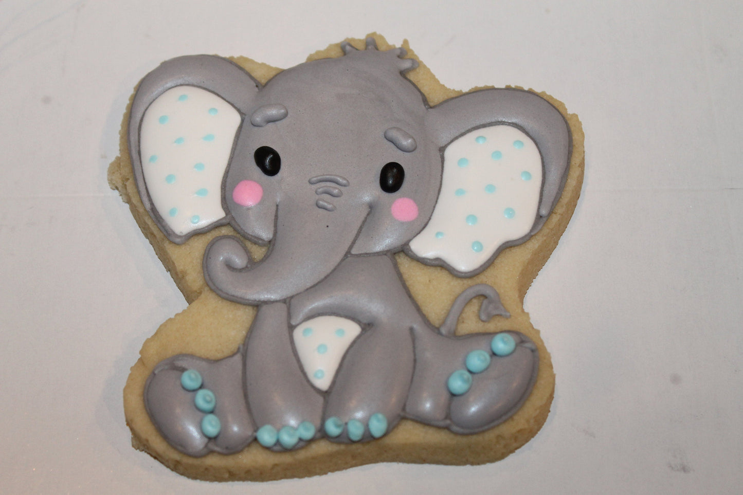 elephant cookies  One Dozen (12) - Ladybug bake shop