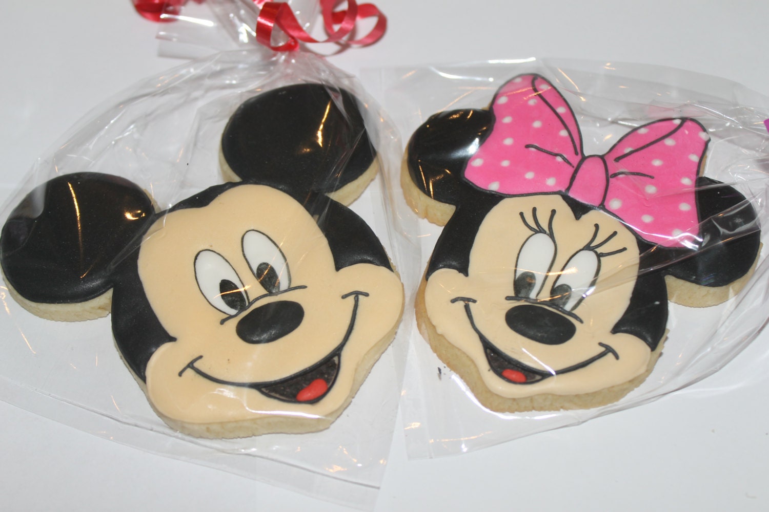 Mouse cookies (12)  inspired by mickey and minnie mouse - Ladybug bake shop