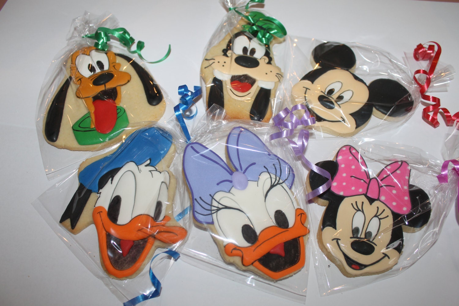 Mickey mouse club house inspired cookies One Dozen (12) - Ladybug bake shop