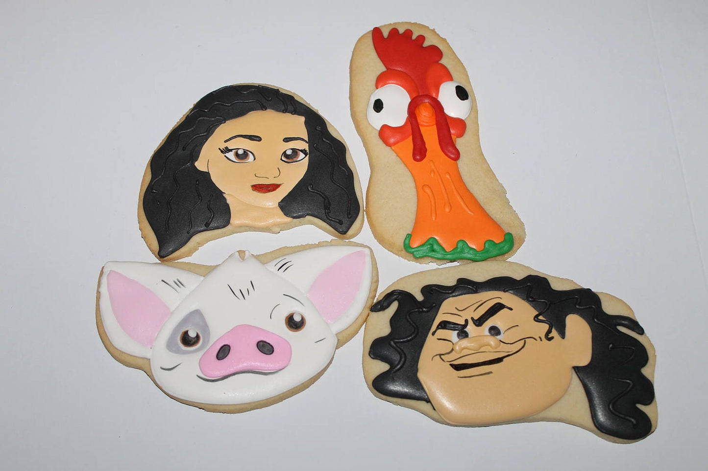 Moana cookies (Inspired by Moana) One Dozen (12) - Ladybug bake shop