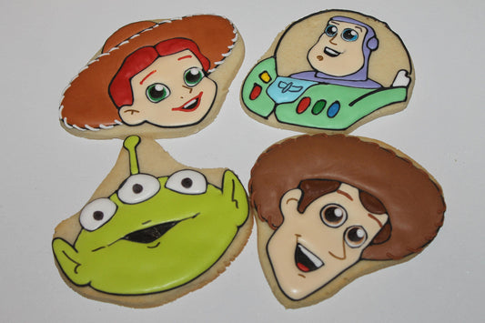 Toy Cookies  (Inspired by Toy Story) One Dozen 12 - Ladybug bake shop