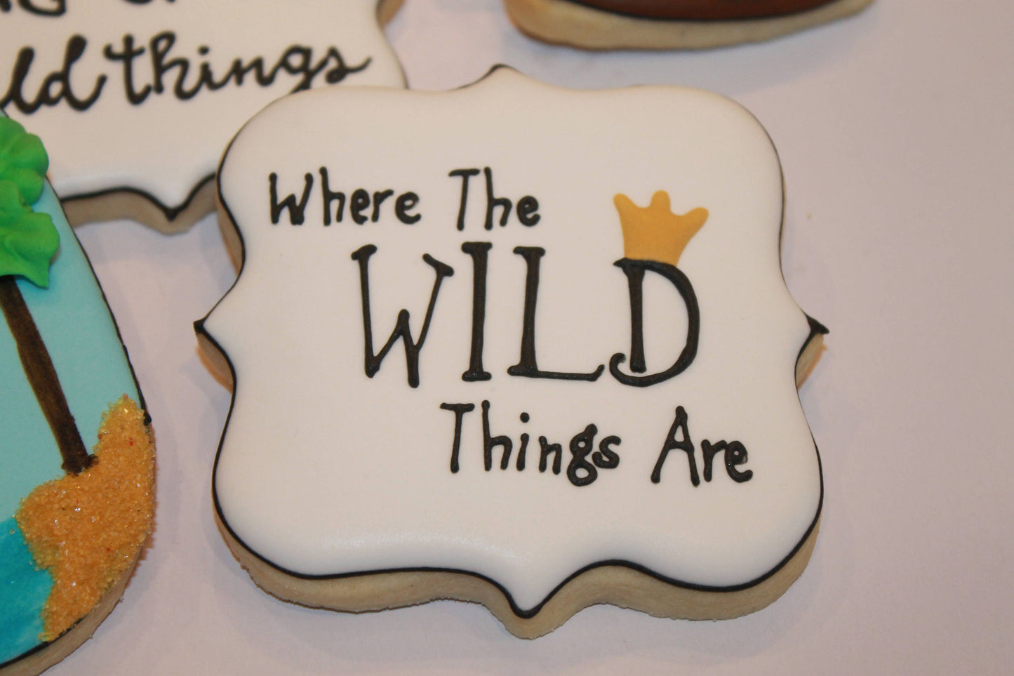 Where the Wild Things Are cookies (inspired) One Dozen (12) - Ladybug bake shop