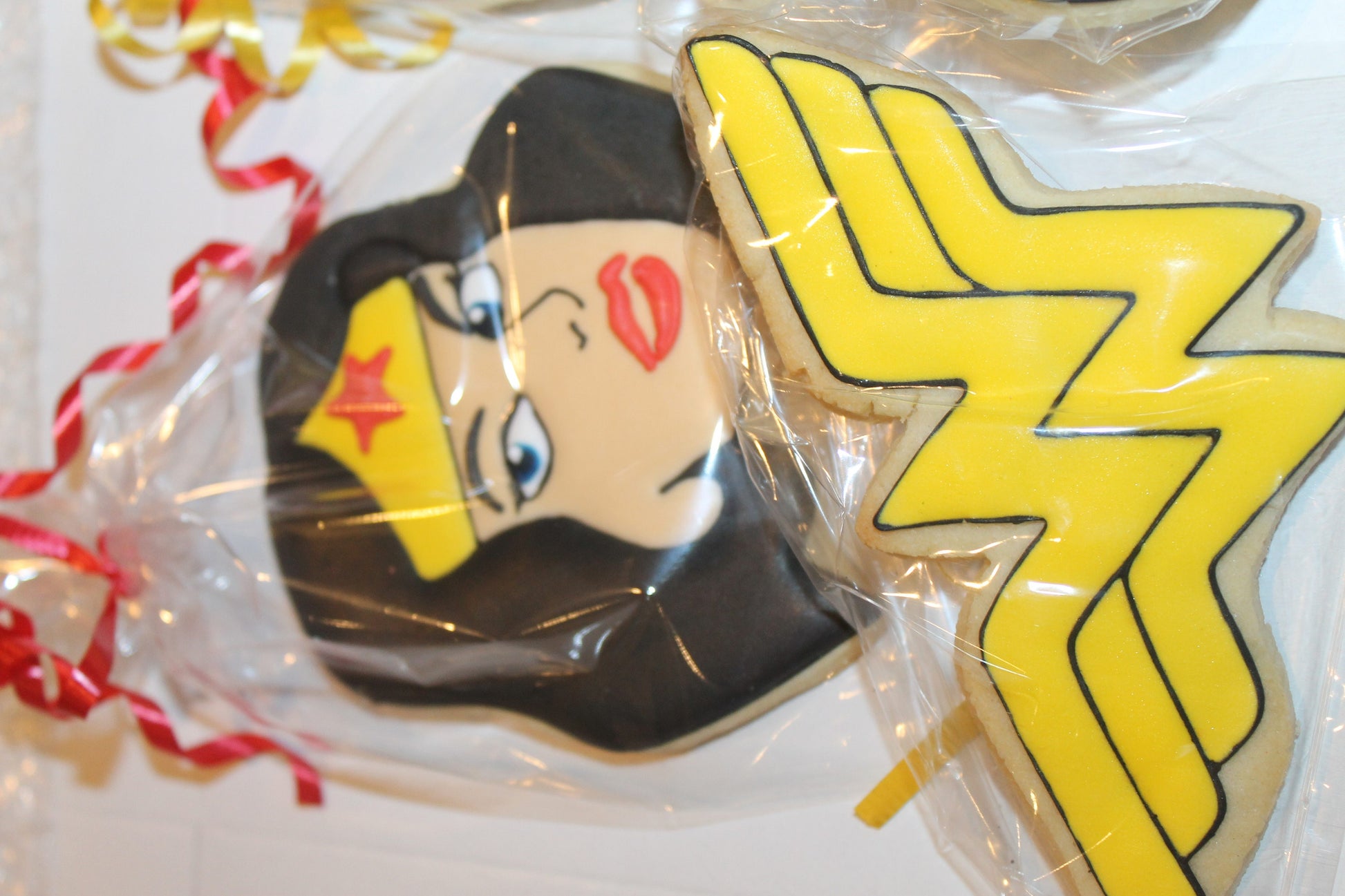 Superhero Cookies (Inspired by DC comics) One Dozen (12) - Ladybug bake shop