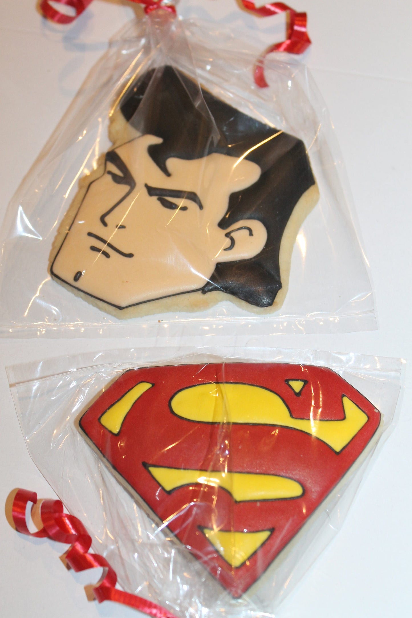 Superhero Cookies (Inspired by DC comics) One Dozen (12) - Ladybug bake shop