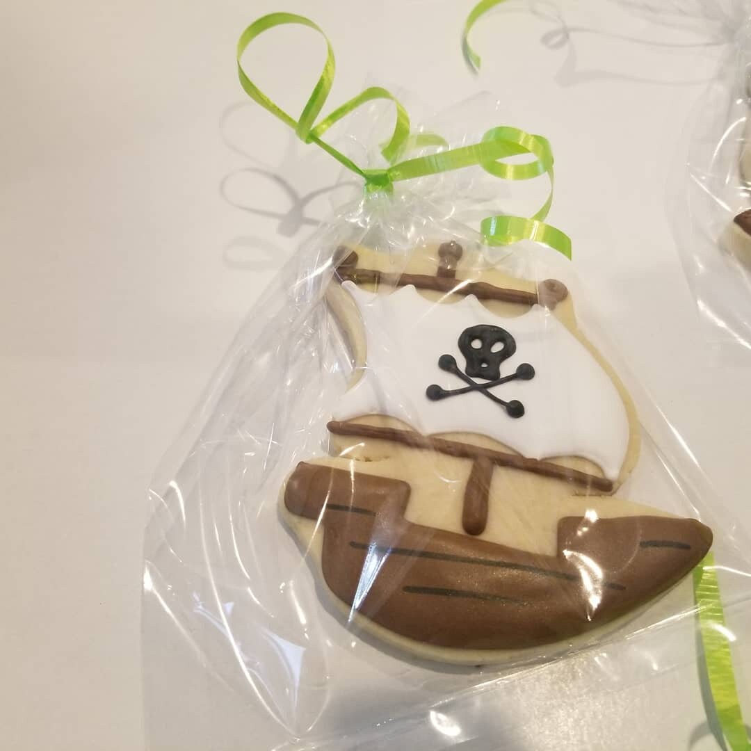 peter pan inspired cookies One Dozen (12) - Ladybug bake shop