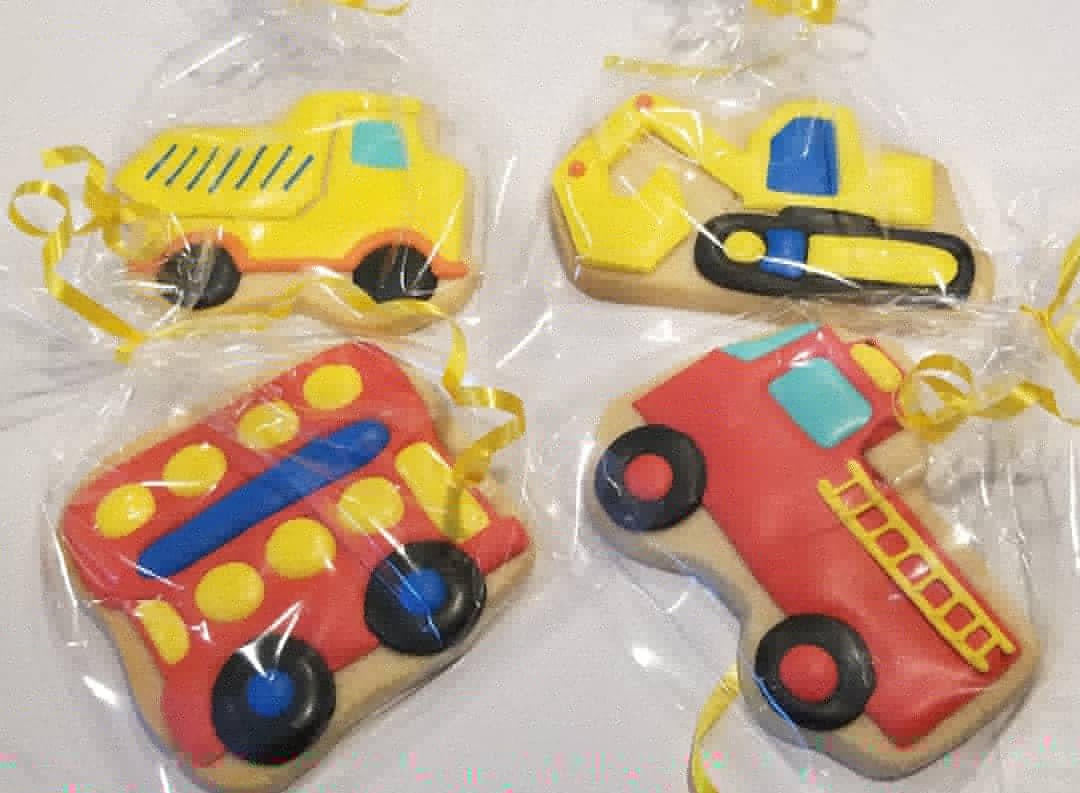 Vehicle cookies One Dozen (12) - Ladybug bake shop
