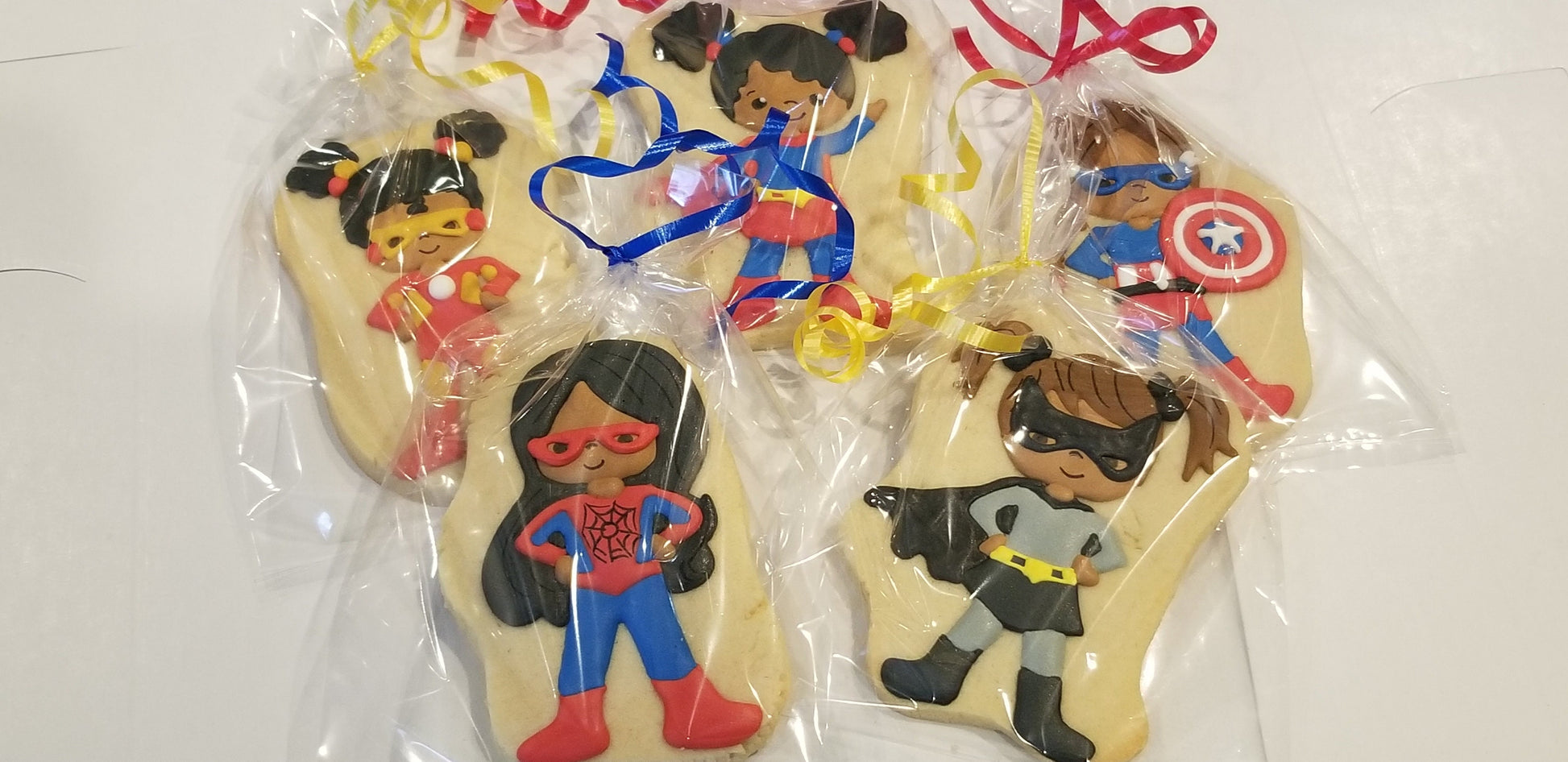 supergirls cookies One Dozen (12) - Ladybug bake shop