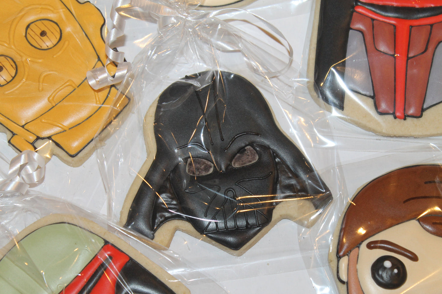 Star Wars inspired cookies (One Dozen (12)) - Ladybug bake shop