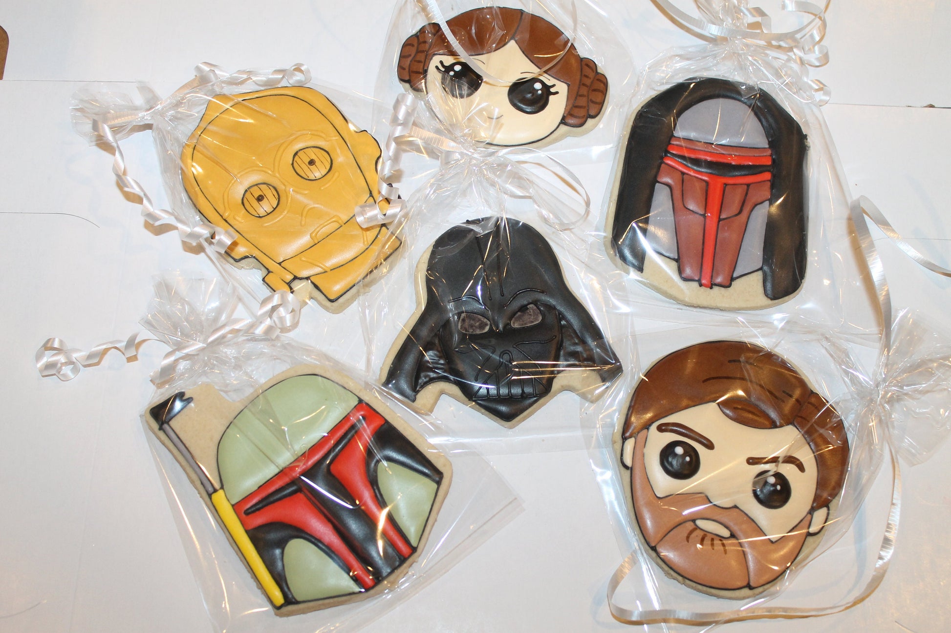 Star Wars inspired cookies (One Dozen (12)) - Ladybug bake shop