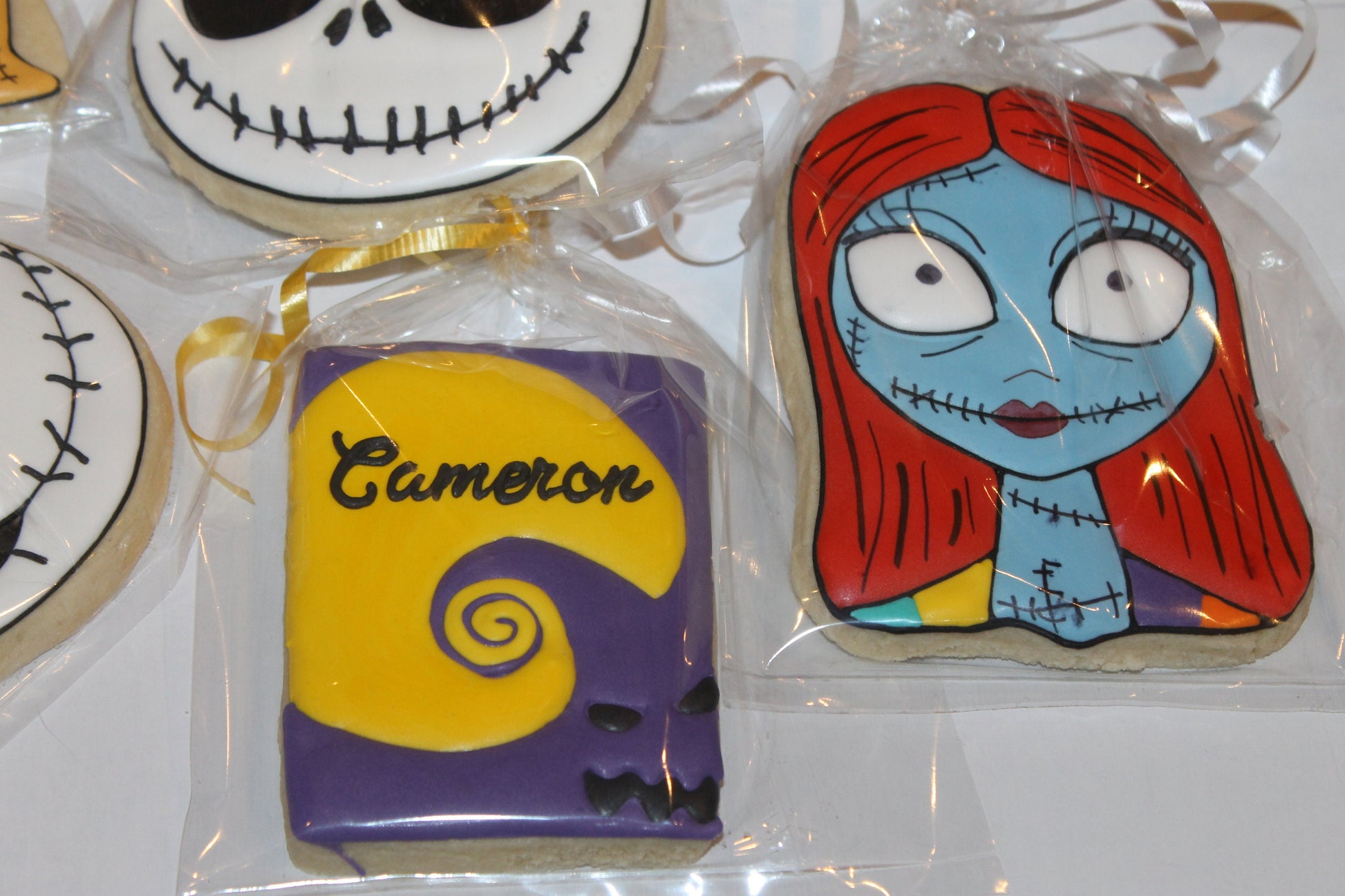 Nightmare Before Christmas cookies   One Dozen (12) - Ladybug bake shop