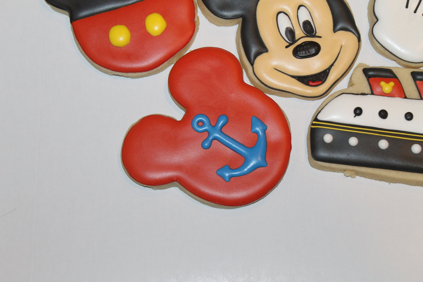 mickey cruise cookies inspired One Dozen (12) - Ladybug bake shop