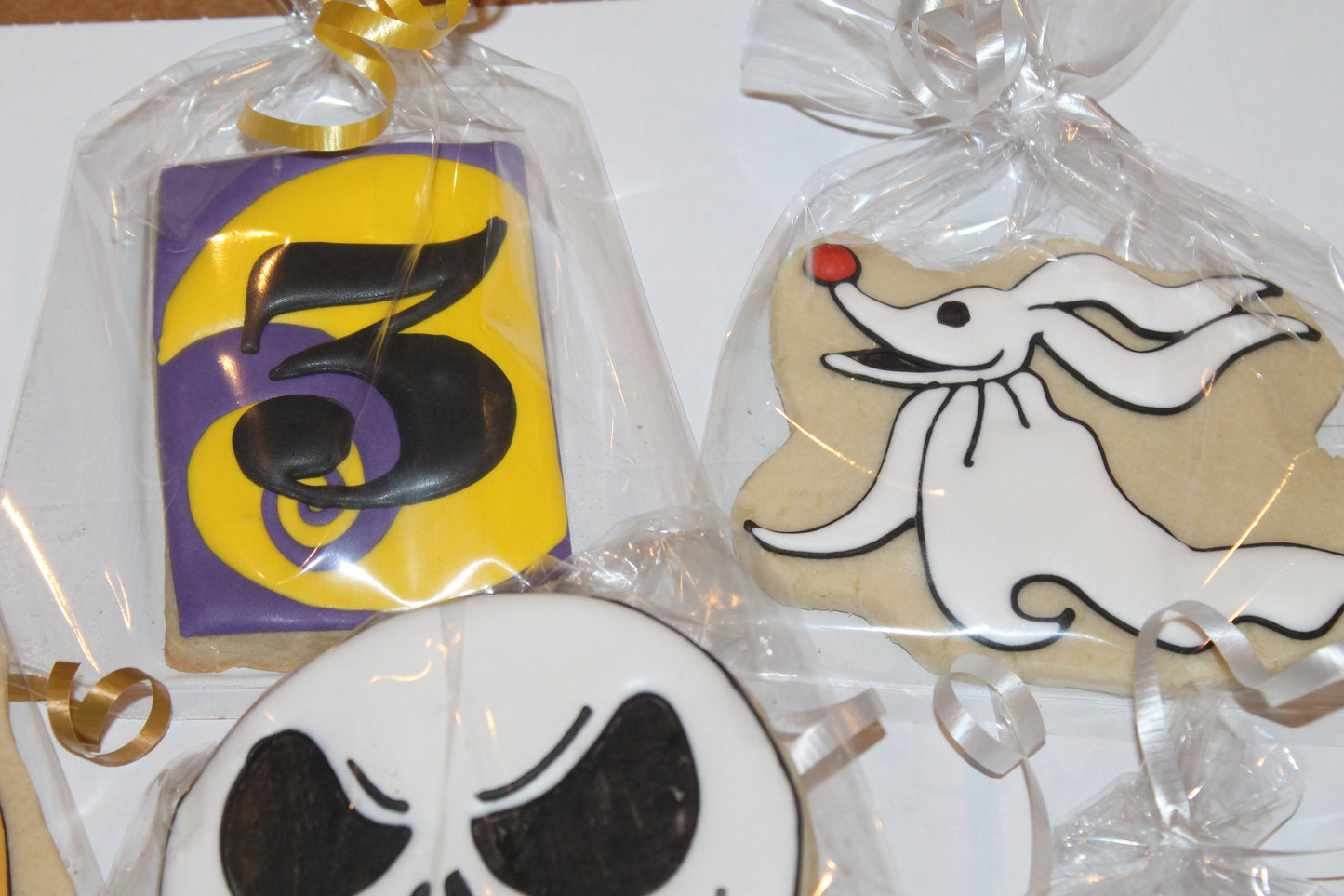 Nightmare Before Christmas cookies   One Dozen (12) - Ladybug bake shop