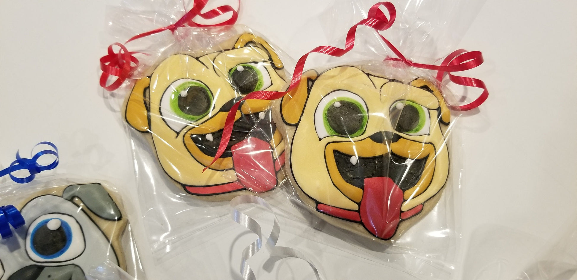 Puppy dog pals inspired cookies 1 dozen (12) - Ladybug bake shop