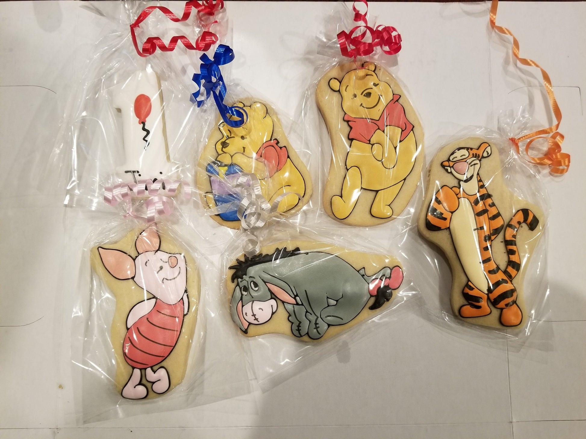Pooh Cookies  (Inspired by Winnie the Pooh) One Dozen (12) - Ladybug bake shop