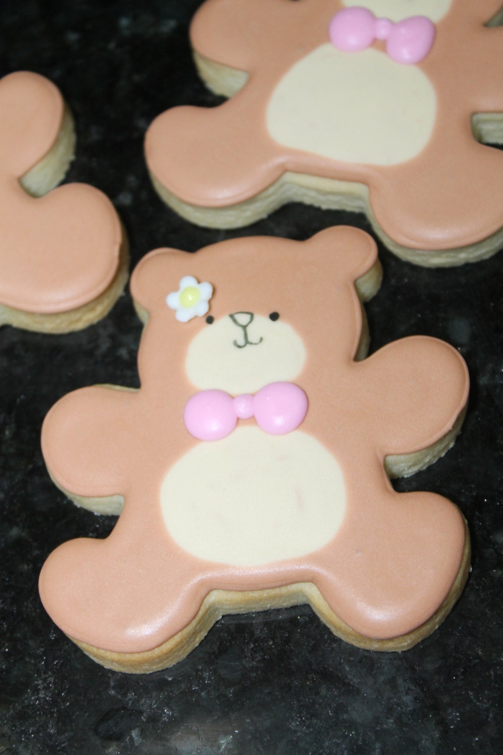 Teddy bear cookies One Dozen (12) - Ladybug bake shop